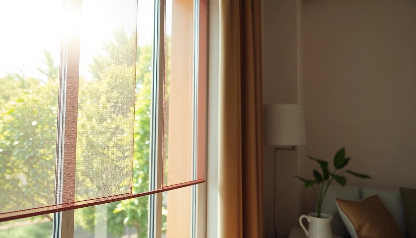 Protegiendo el hogar con modernas mosquiteras que permiten la ventilación sin insectos.