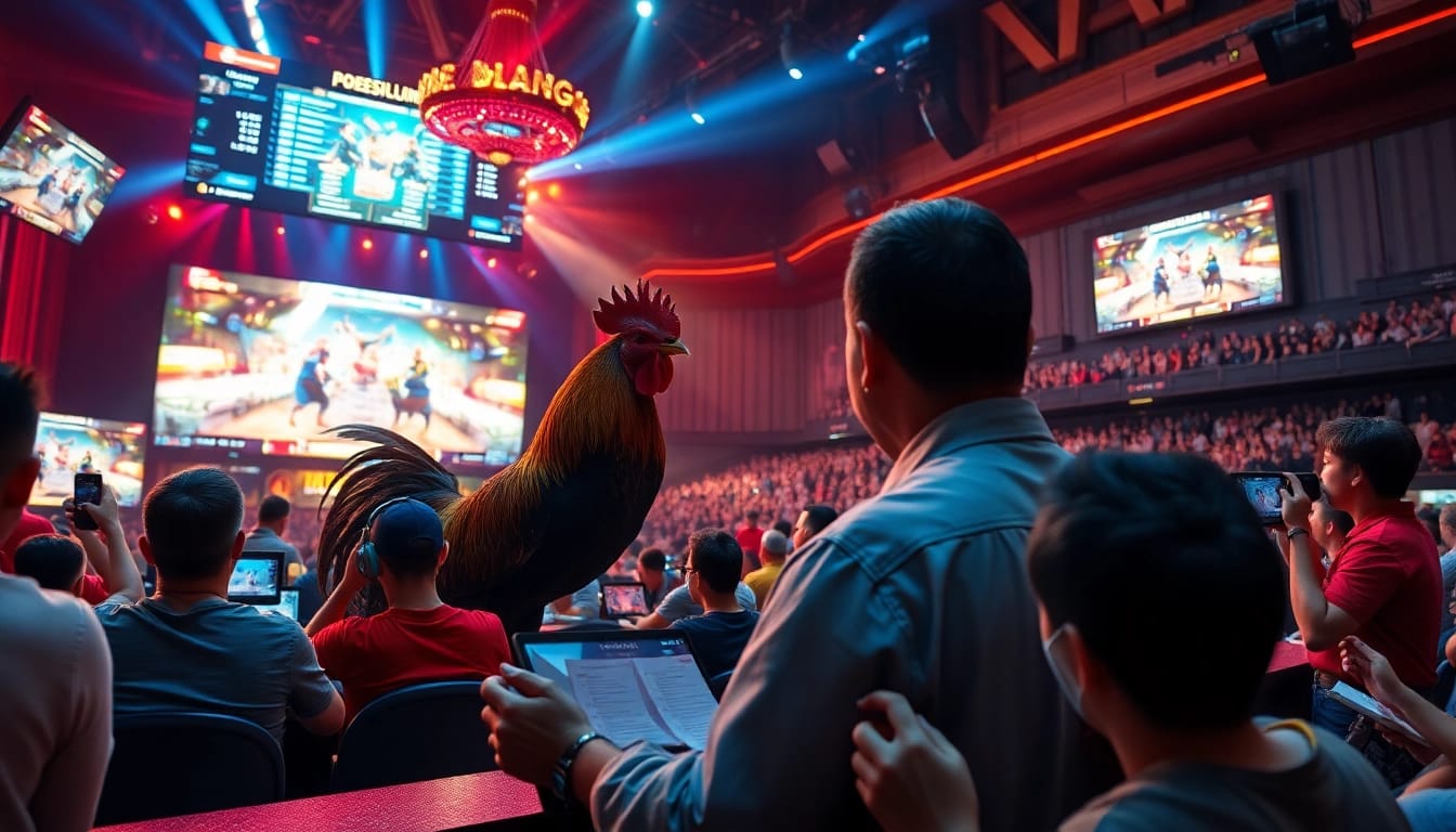 Engaging bettors experience đá gà trực tiếp action with vibrant live visuals and advanced technology.