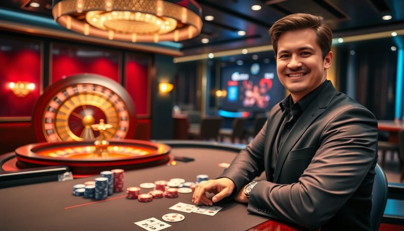 Experience excitement with 33win at a luxurious online casino table.