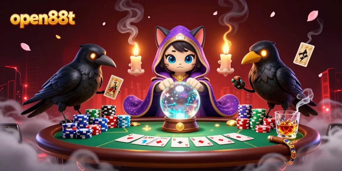 Play thrilling games with open88t at this vibrant casino scene featuring rich visuals.