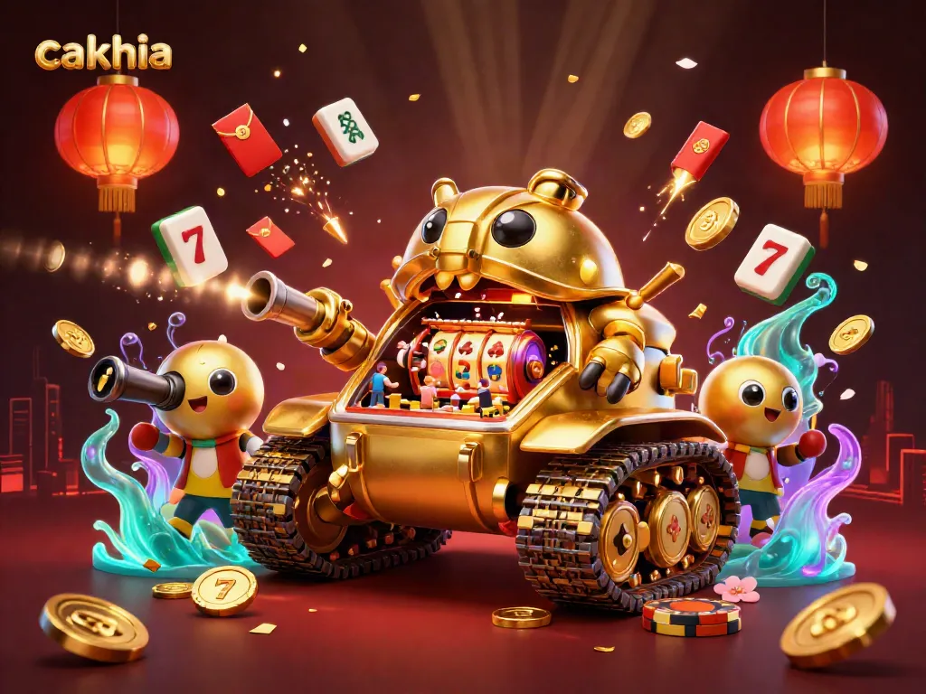 Cakhia offers thrilling casino experiences with vibrant, engaging visuals featuring lucky symbols and dynamic elements.
