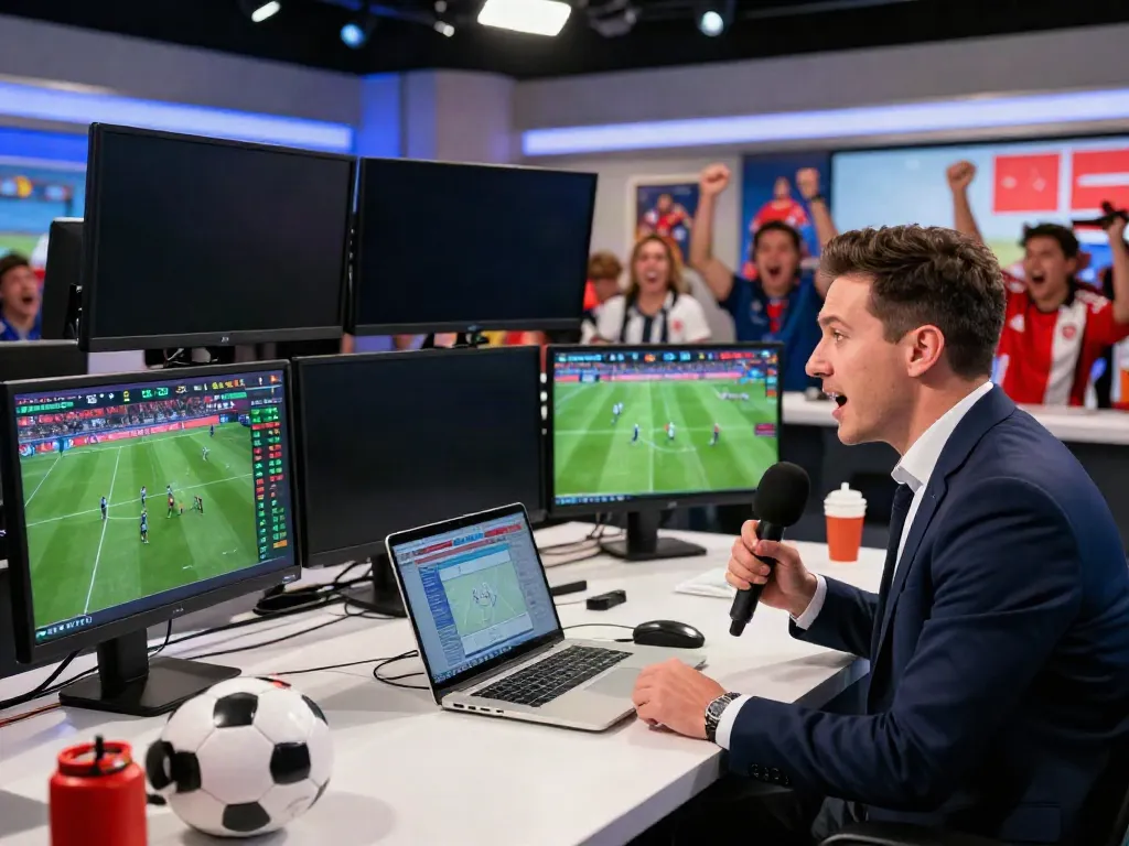 Engaging sports commentary at cakhiatvvn.jpn.com showcasing live football action with dynamic visuals.