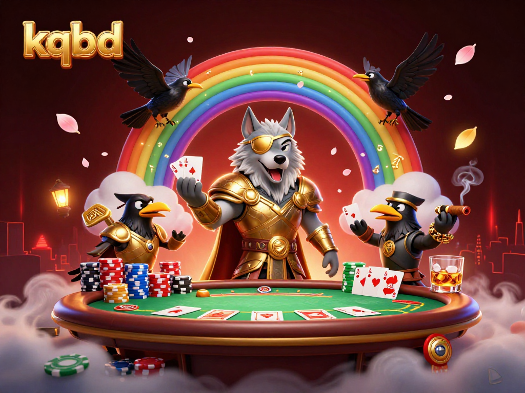 Catch live game scores with kqbd, featuring dynamic card play and poker elements.