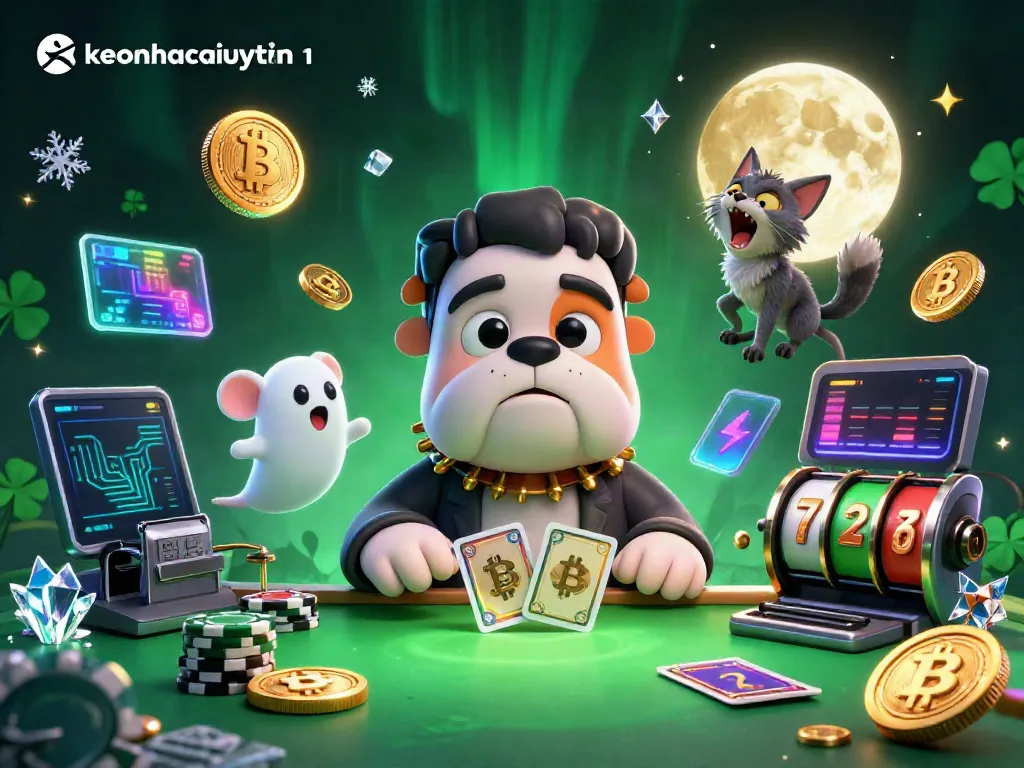 Engage with exciting gameplay at keonhacaiuytinn featuring a Frankenstein bulldog dealer amid sports betting elements.