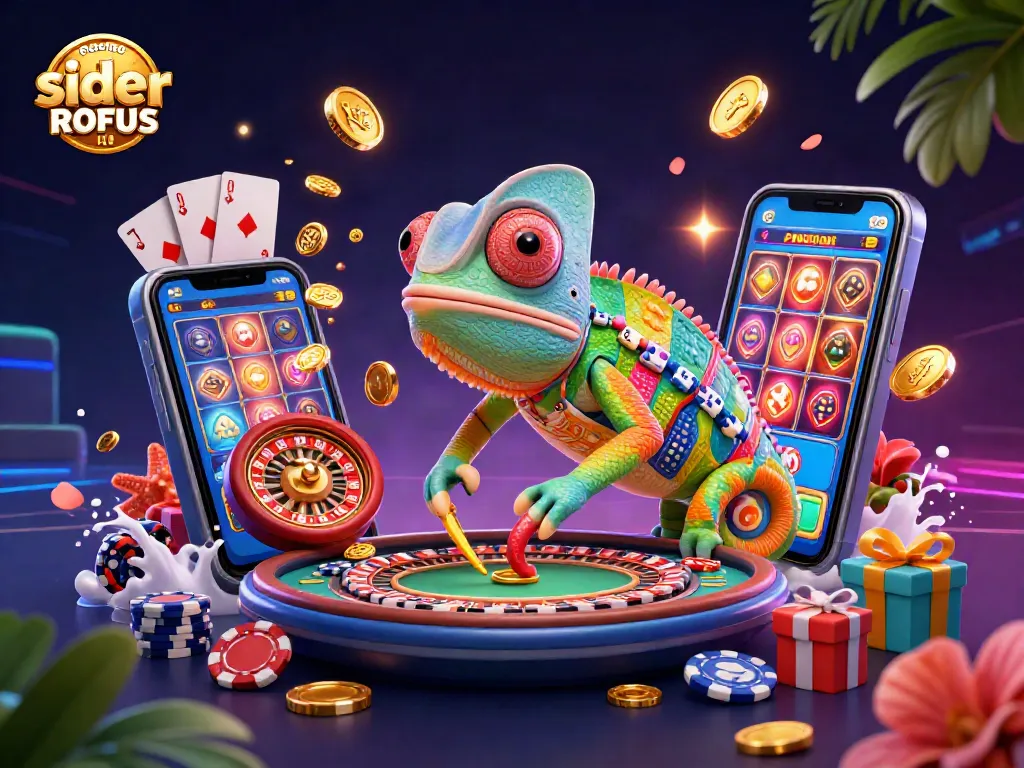 Experience thrilling gameplay at casino sider uden ROFUS with dynamic 3D characters and vibrant slot games.