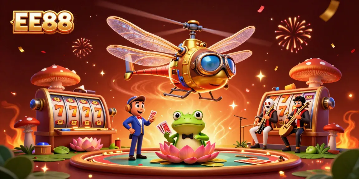 Experience thrilling EE88 jackpots with vibrant slots and a lively casino scene.