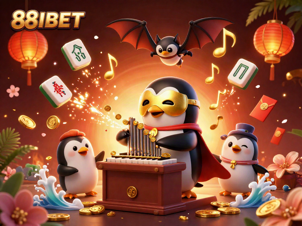 Win big at 88IBET with immersive casino action featuring vibrant 3D illustration