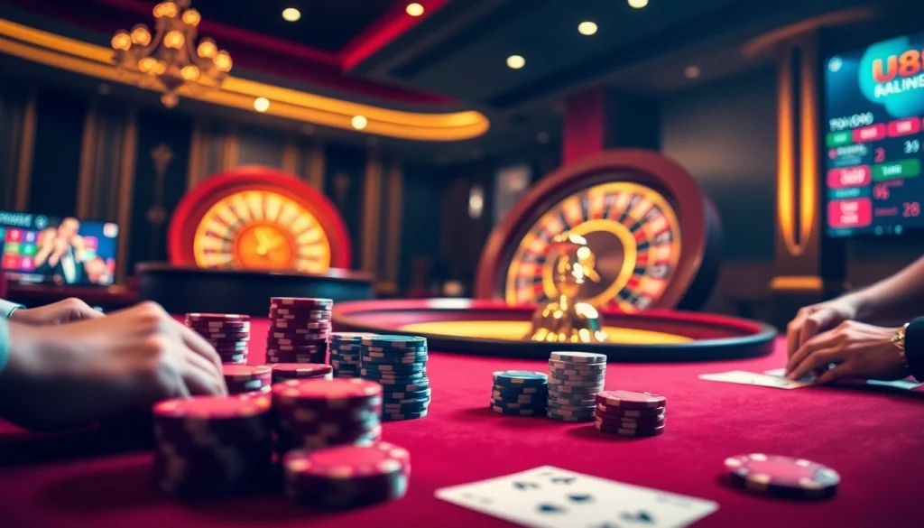 Experience the thrill of U888 with vibrant casino games and high-stakes gambling action.