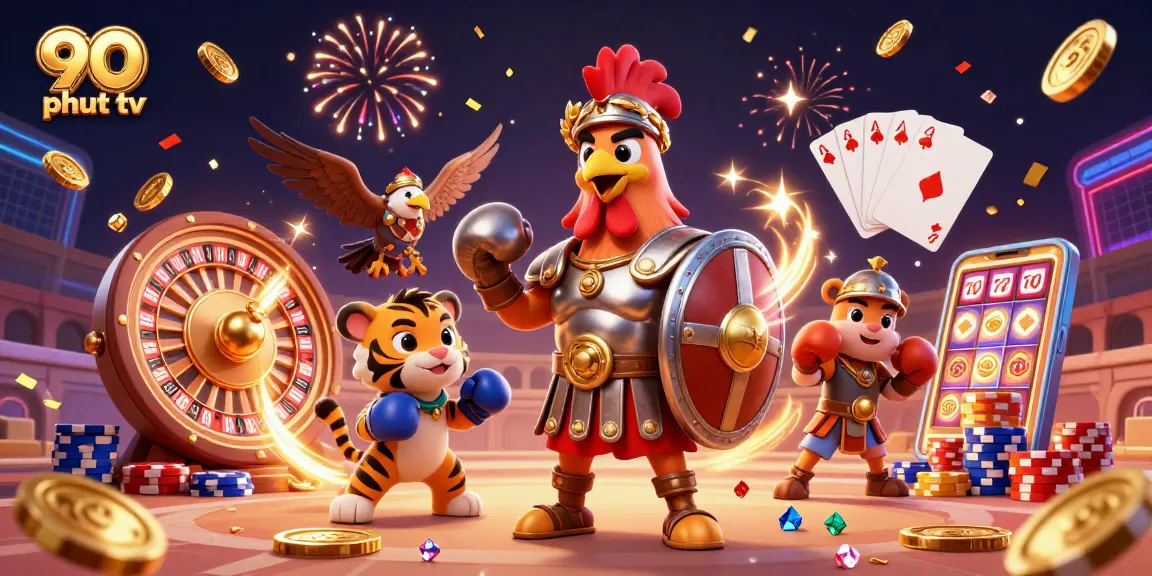 Experience thrilling wins at 90 phut tv with dynamic casino action featuring games and vibrant visuals.